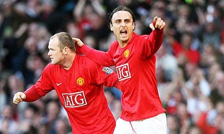 Wayne Rooney and Dimitar Berbatov